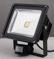 Shatter Resistant 10w LED Compact Miniature Floodlight with PIR